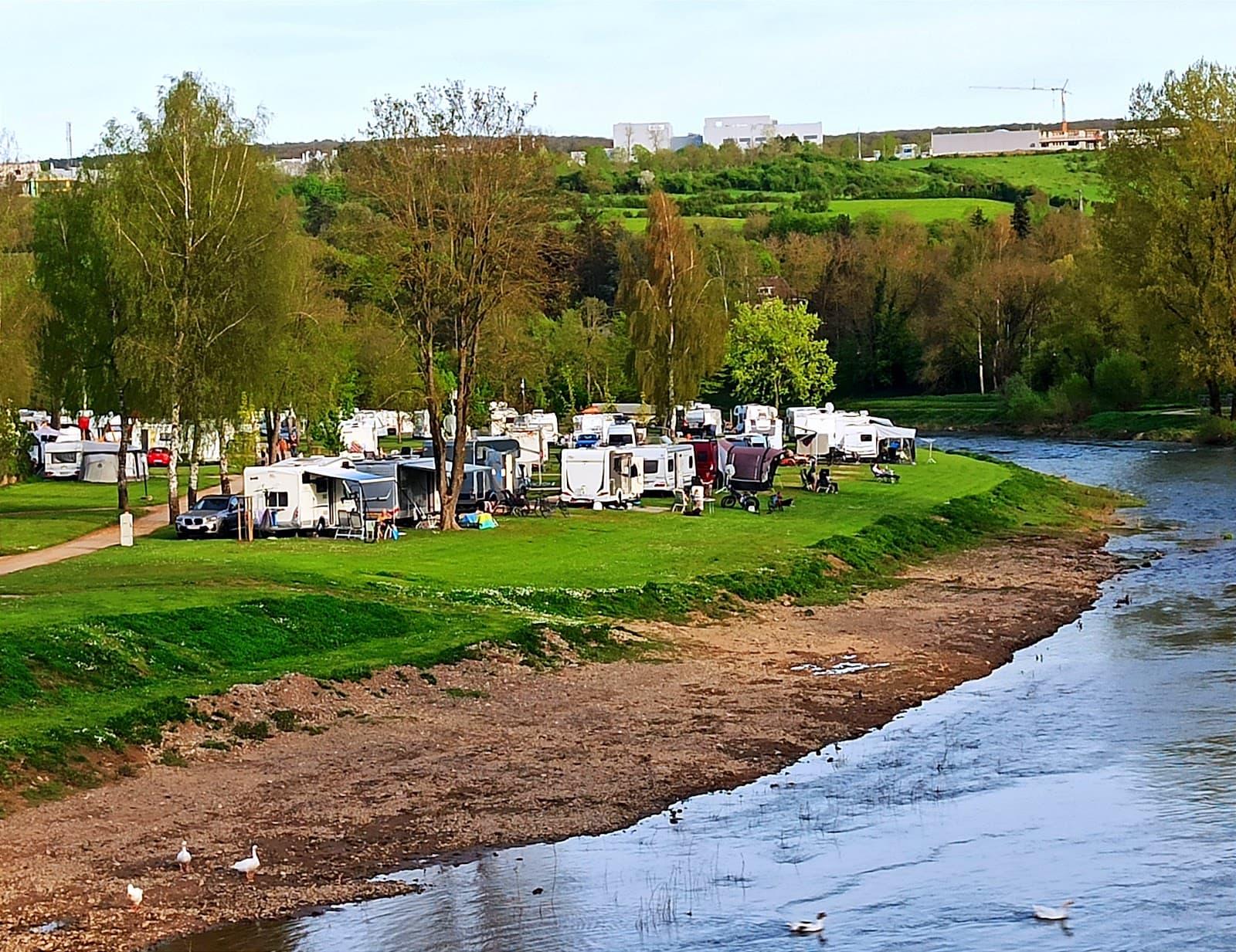 La piscine extérieure au coeur du camping Echternacherbrück - 6