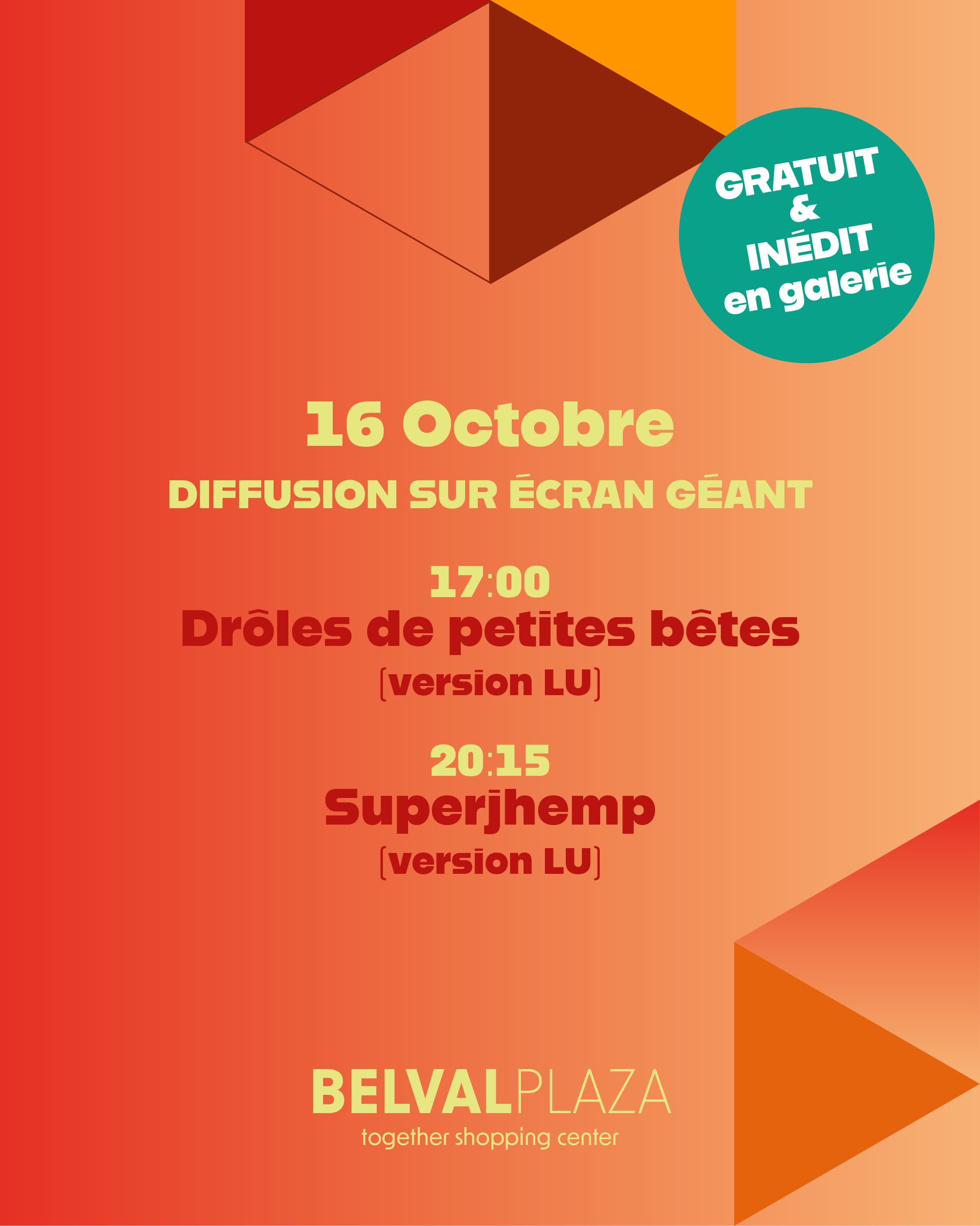 Belval Plaza fait son cinéma ! - 2