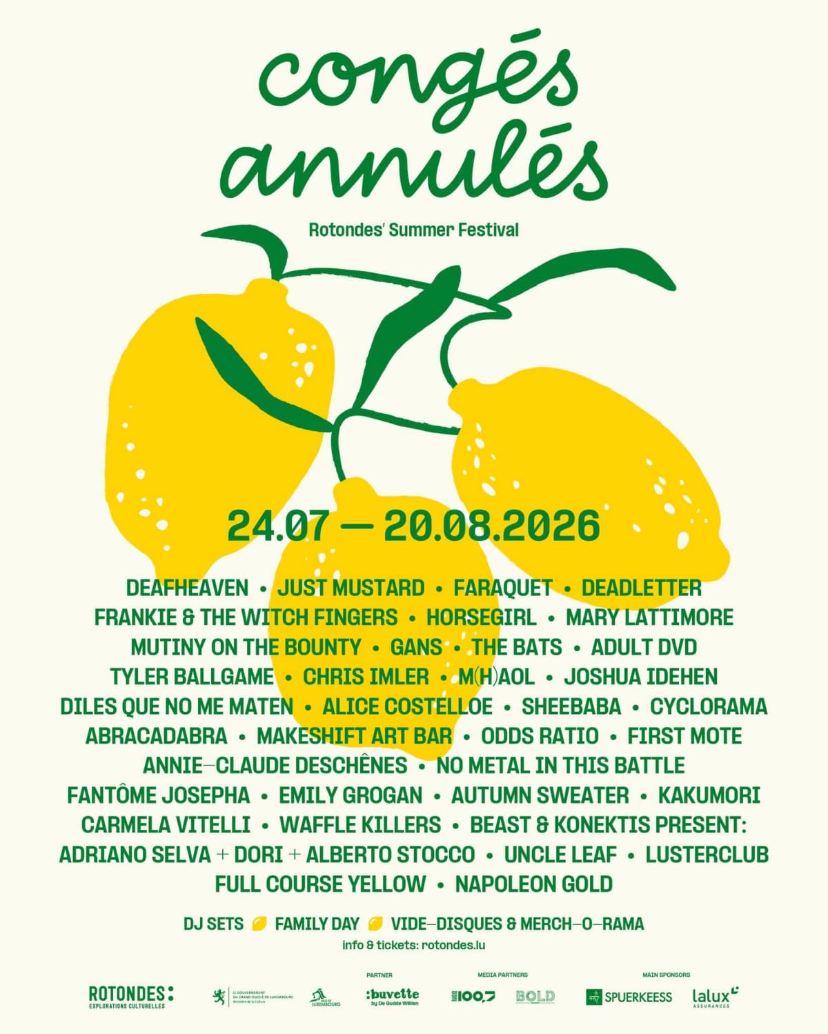 Congés Annulés - Le festival d'été des Rotondes - 3
