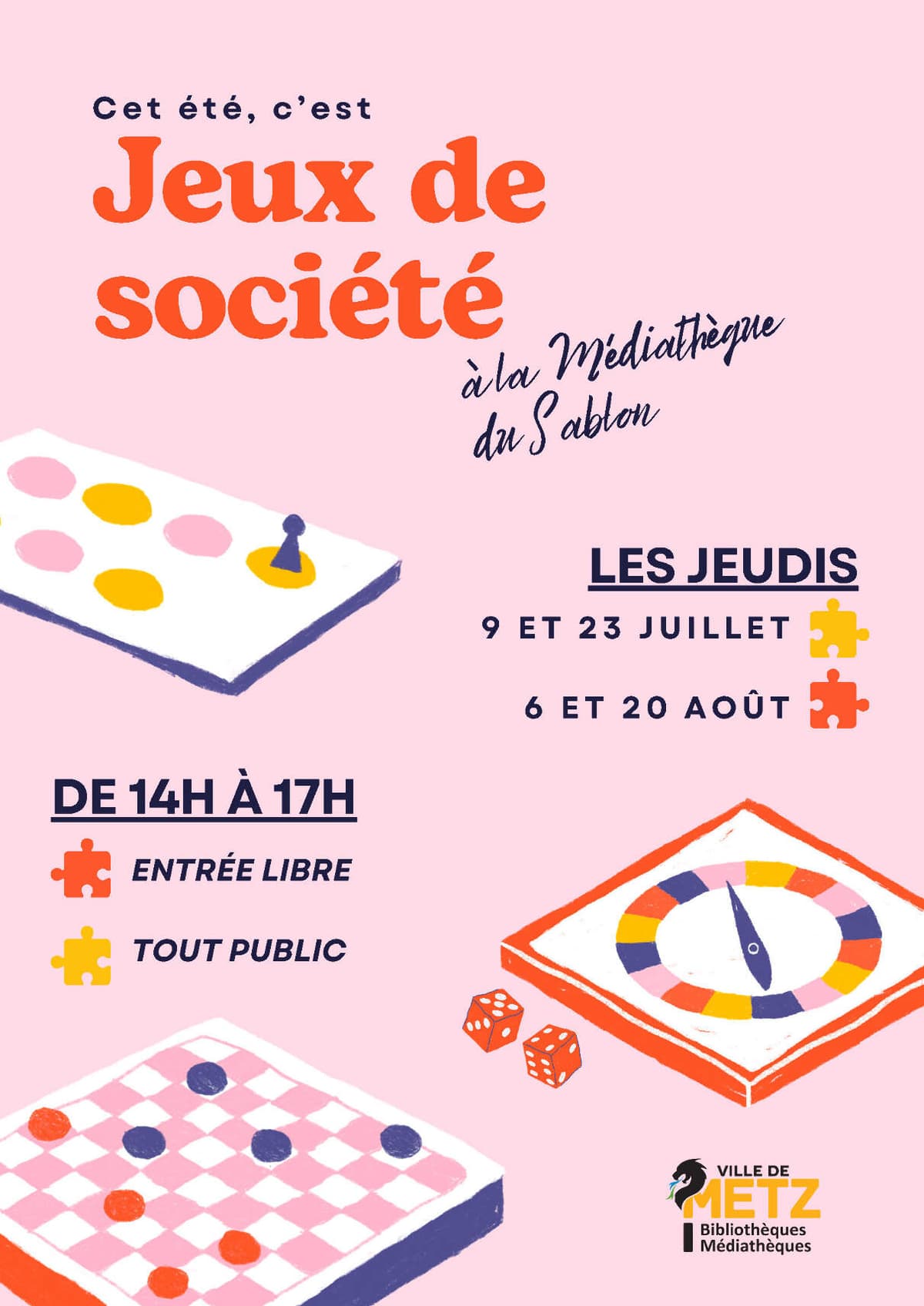 Cet été c'est jeux de société !