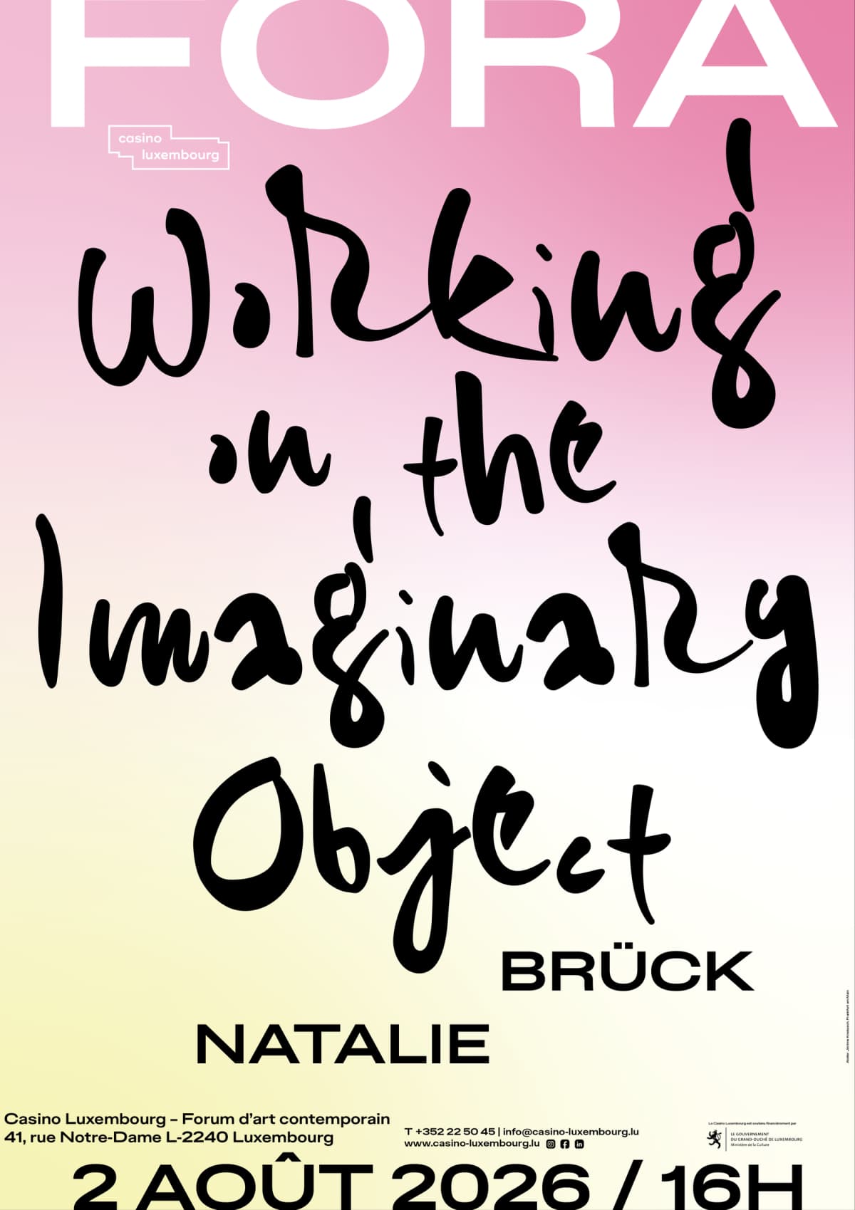 Performance - Working On The Imaginary Object - 1