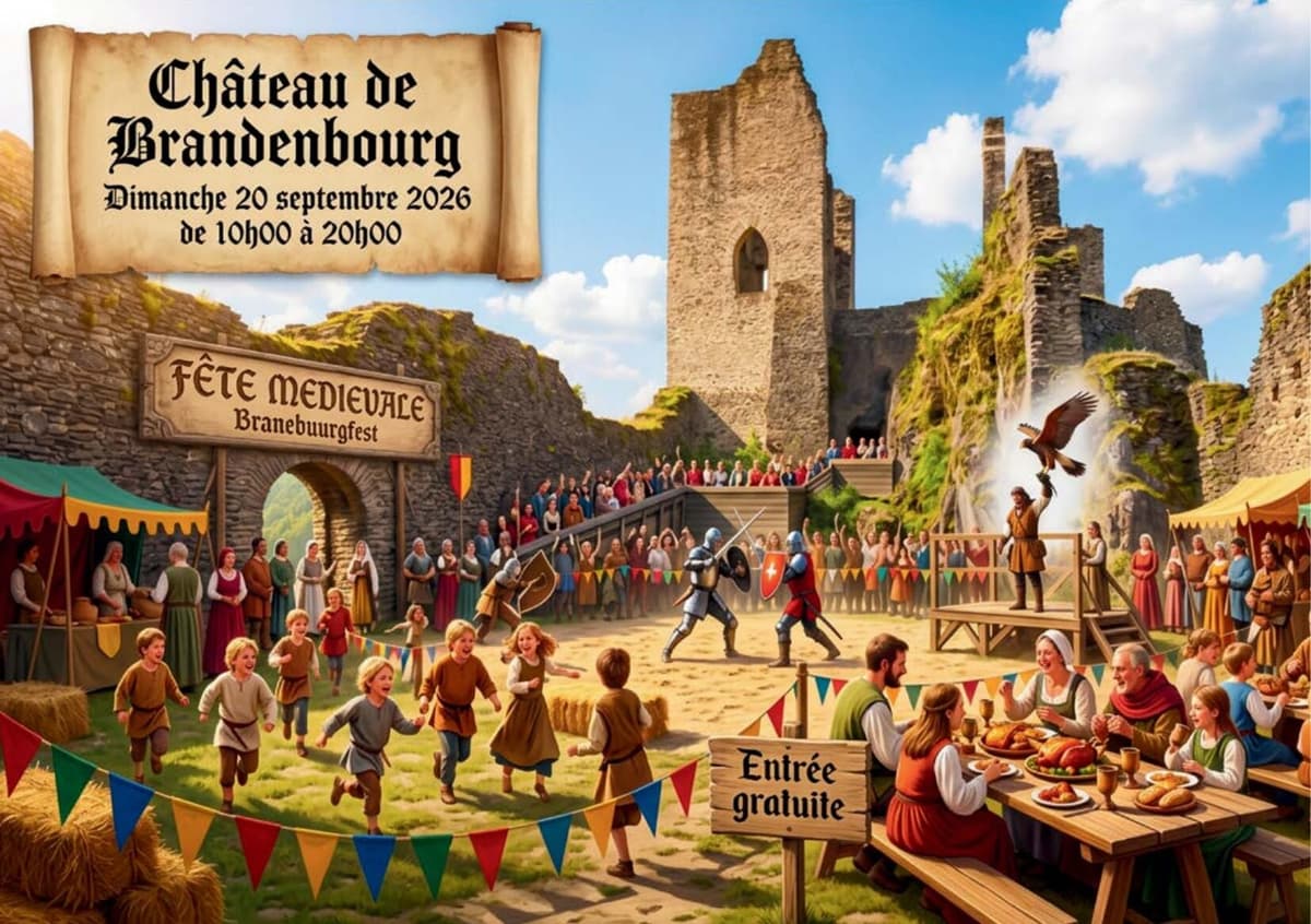 Medieval Festival at Brandenbourg Castle