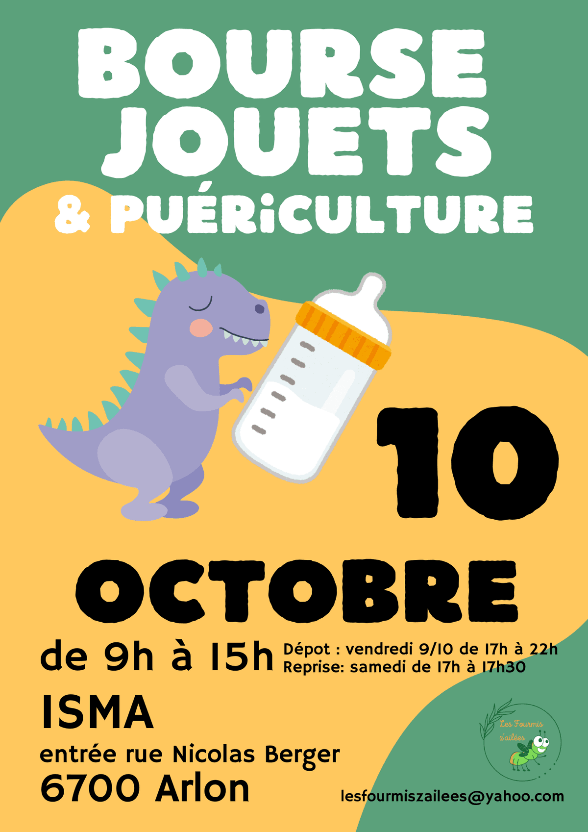 Bourse aux jouets et matériel de puériculture