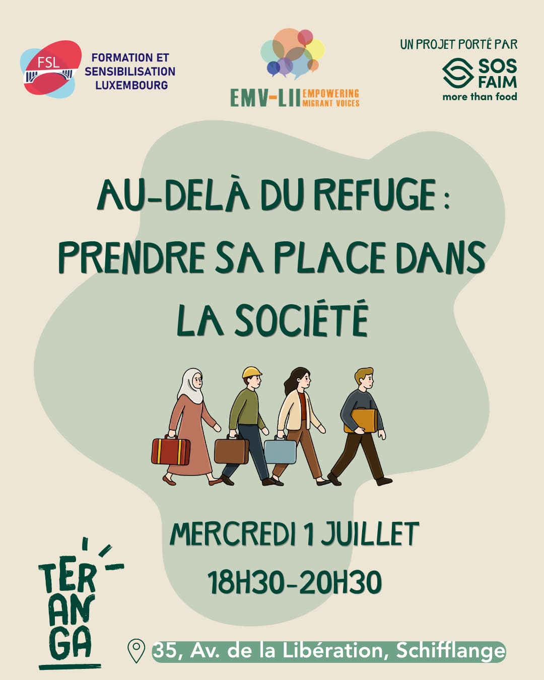 Training: Beyond the Refuge - Finding One's Place in Society