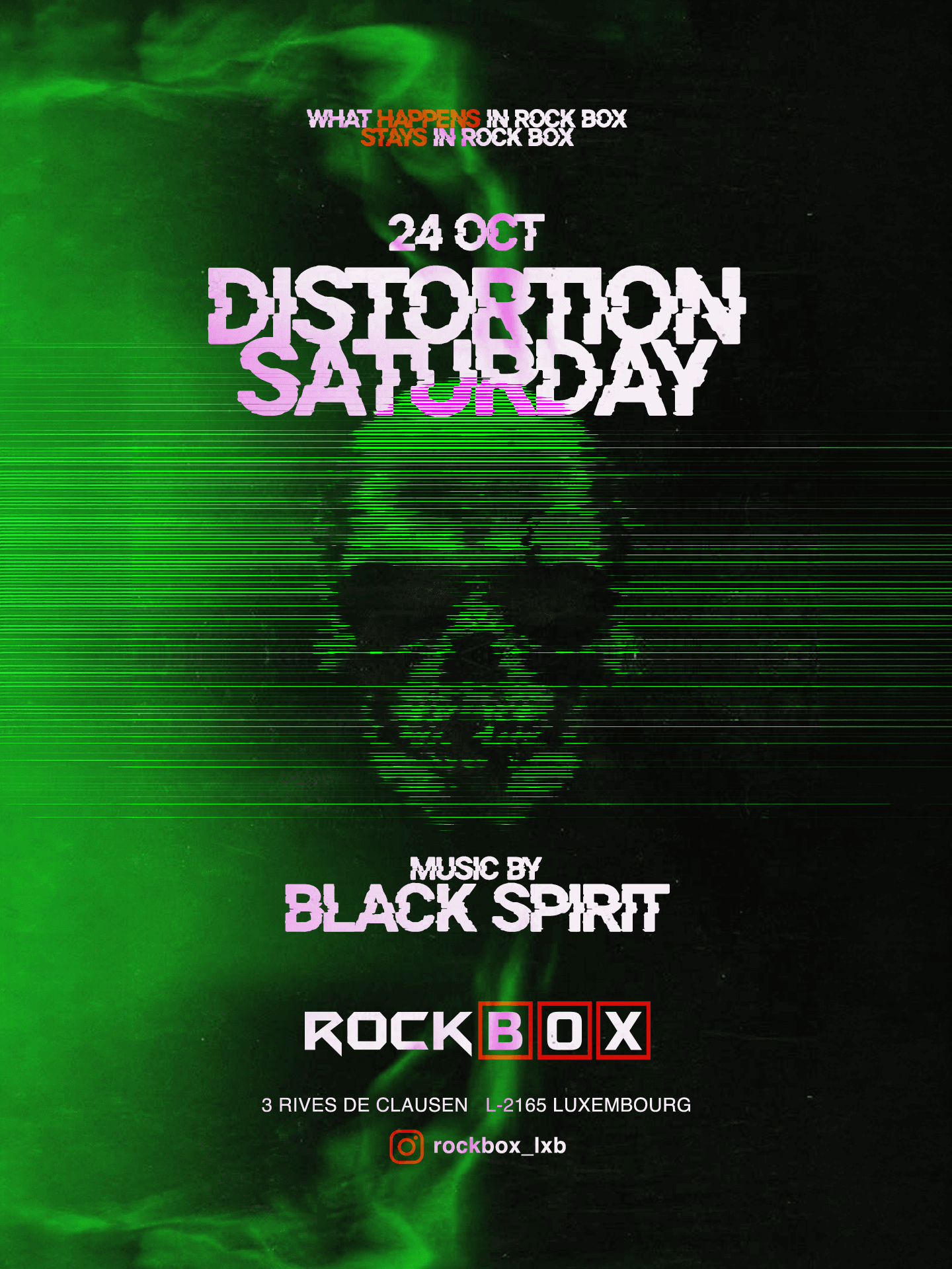 Distortion Saturday — Black Spirit