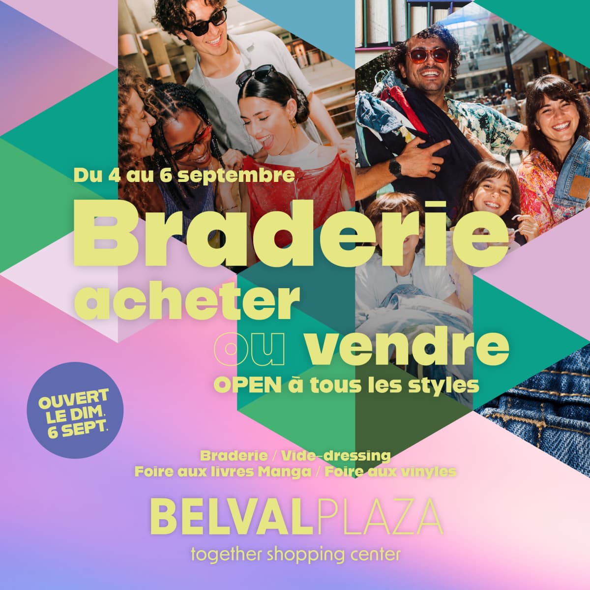 Braderie de rentrée : achète, vends et chine à Belval Plaza ! - 1