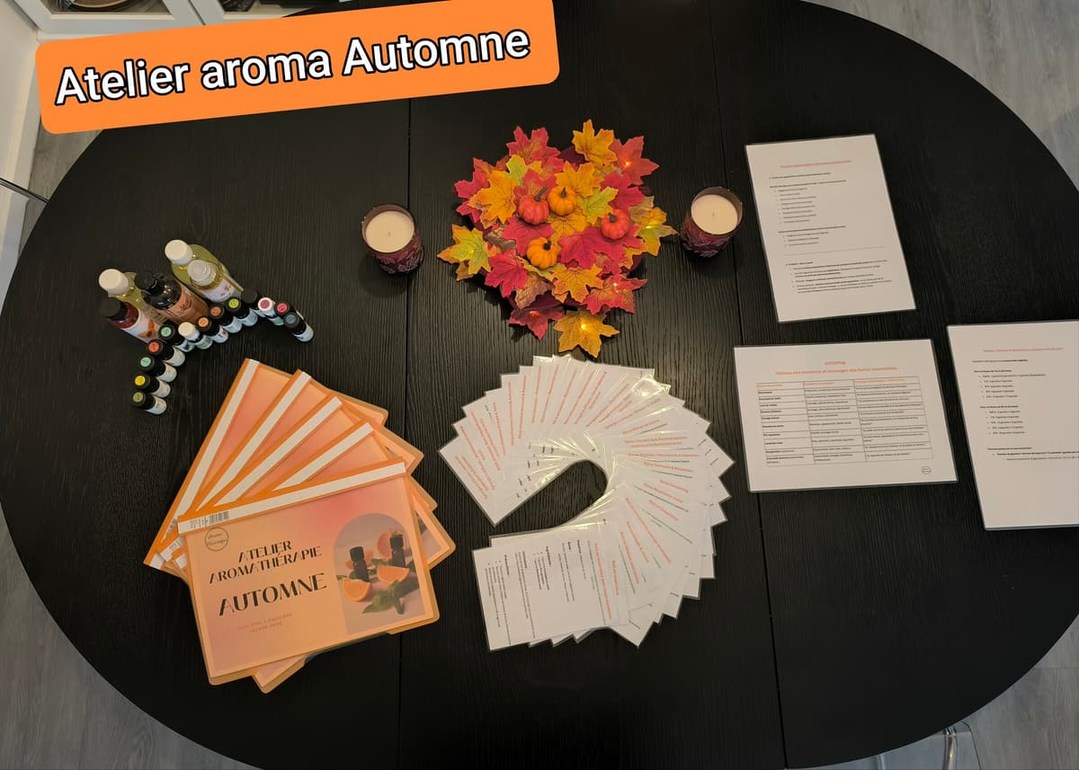 Cocooning Autumn Aromatherapy Workshop