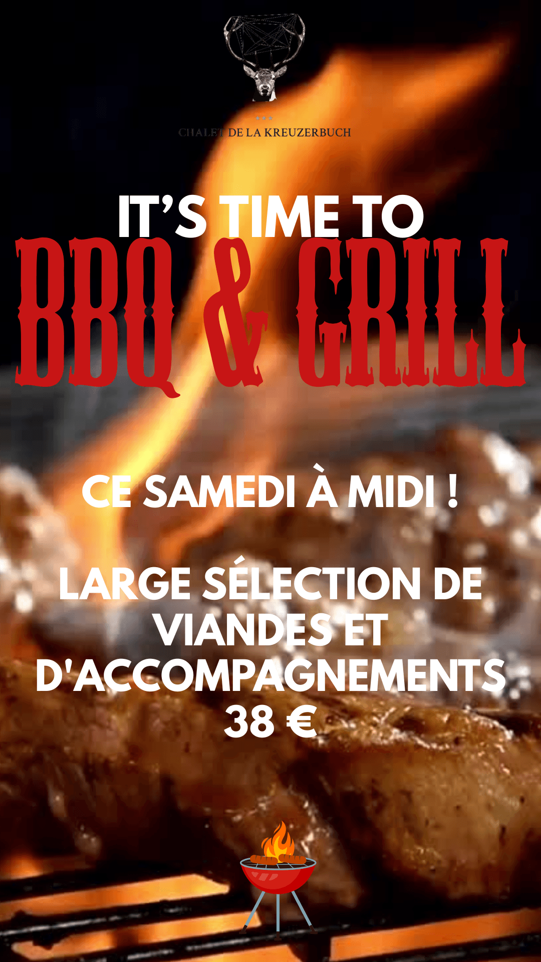Outdoor barbecue