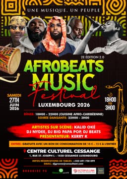Afrobeats music festival 2026 - LOUD IN LUXEMBOURG