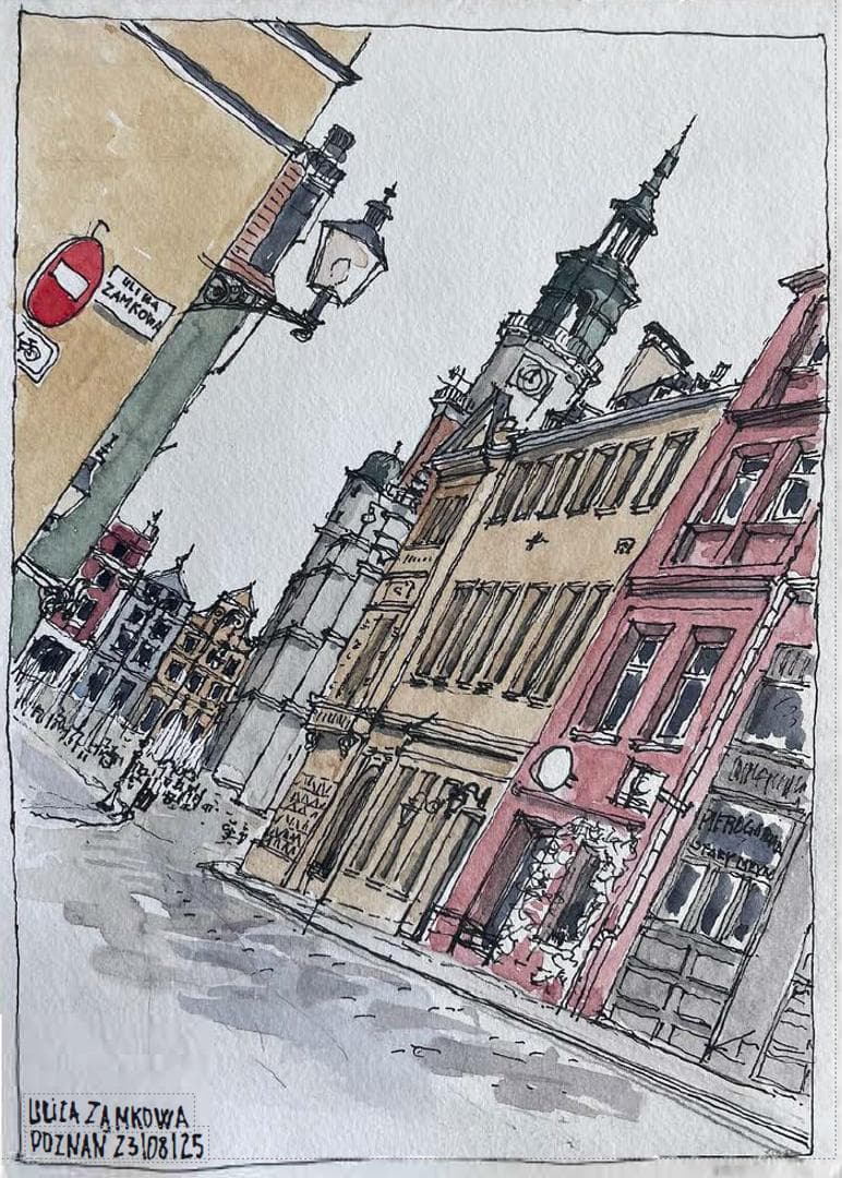 Cours de dessin : Urban Sketching (débutant, intermédiaire)