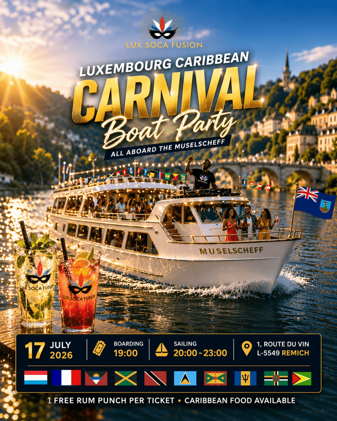 Caribbean Boat Party