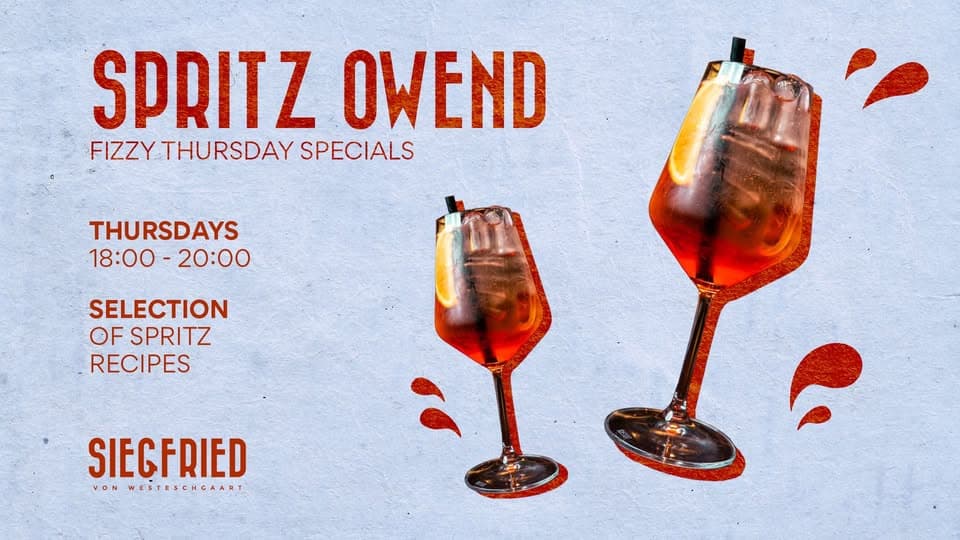 Spritz Owend - Fizzy Thursday Specials