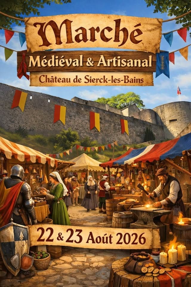 Marché Médiéval et Artisanal 22-23 août 2026