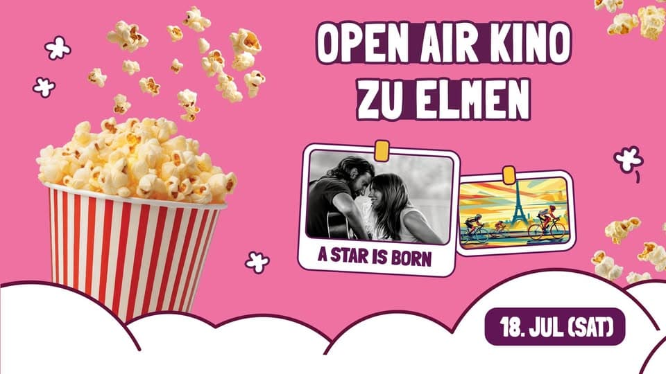Open Air Cinema in Elmen