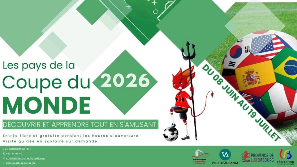 Exhibition in your libraries: The countries of the 2026 World Cup