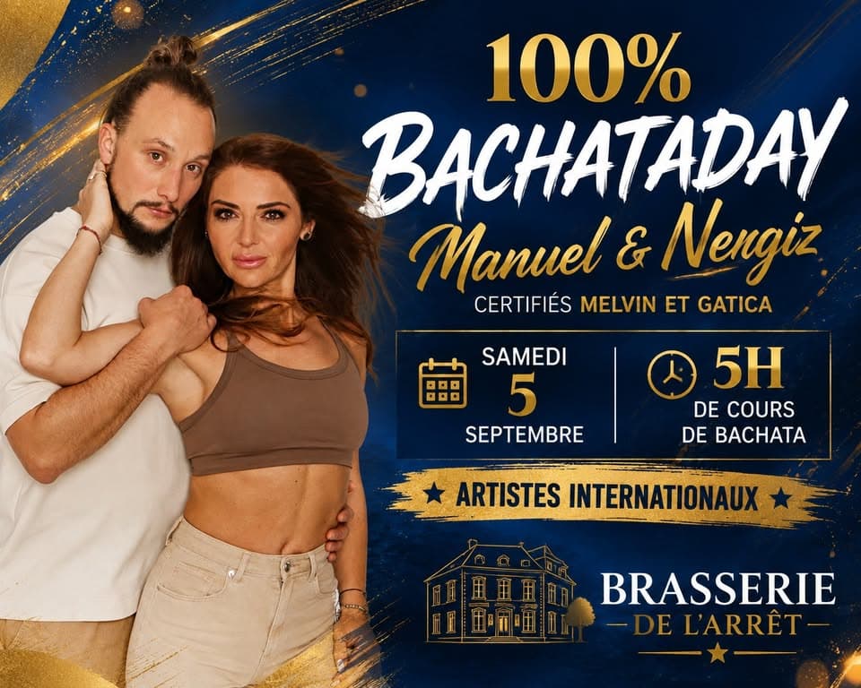 100% Bachataday avec Manuel et Nergiz et autres artistes, DJ Ladyalsa