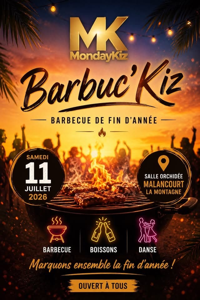 Barbuc’Kiz 2026 – Fin de Saison MondayKiz