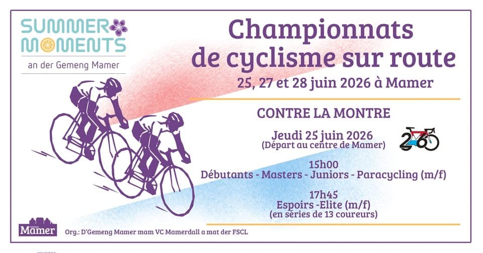 National Road Cycling Championships – Time Trial
