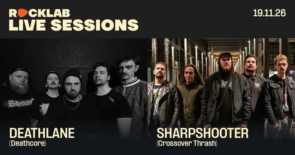 DEATHLANE + SHARPSHOOTER [ROCKLAB LIVE SESSIONS] • Rocklab, Luxembourg
