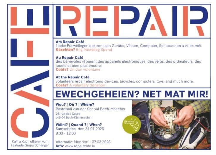 Repair Café in Schengen