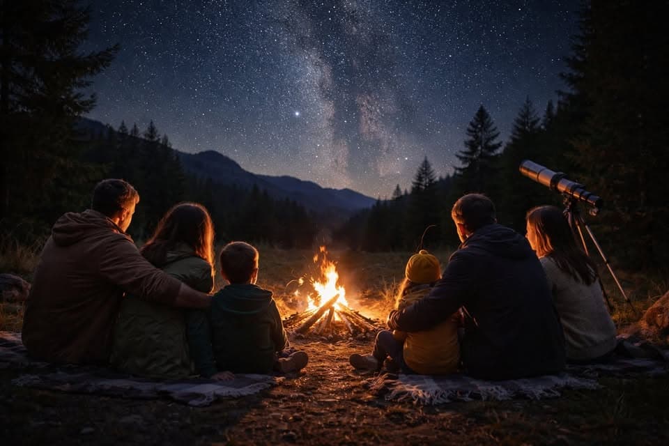 Observation guidée des étoiles - Une soirée sous les étoiles