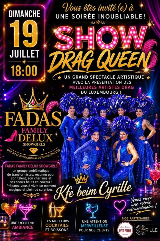Fada's Family Delux Show Girls Performance - Kafé beim Cyrille