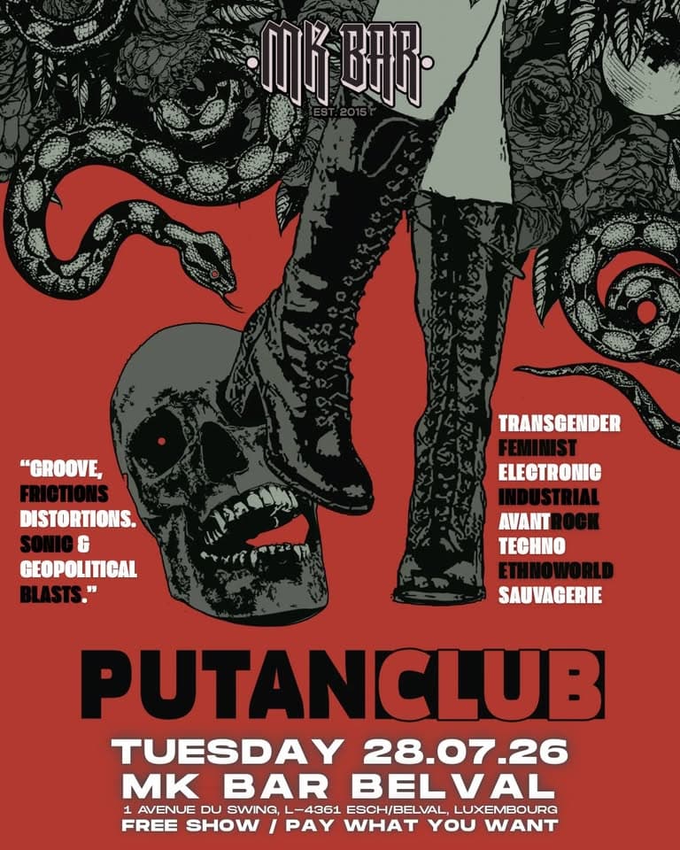 Alternative Show: Putan Club at MK Bar Belval