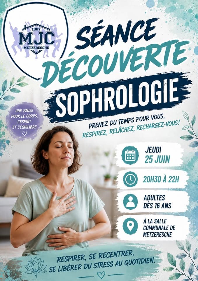 Free Sophrology “Open House” Session in Metzeresche – Adults