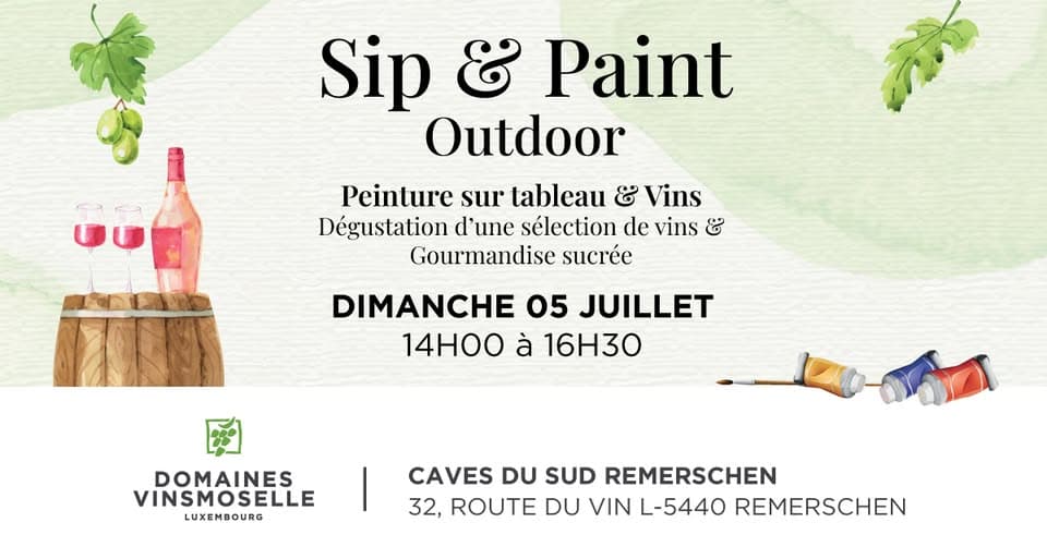 Sip & Paint au cœur des vignes