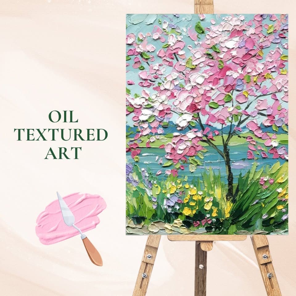 Oil Textured Art Workshop