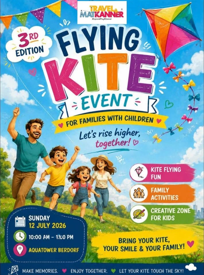 Family Kite Flying Day at Aquatower Berdorf