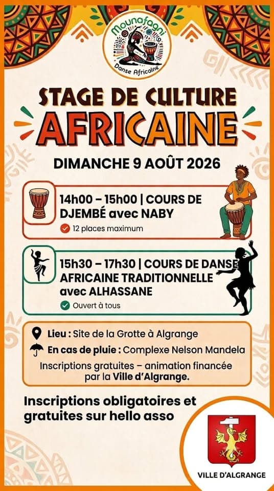 Stage djembé et danse africaine