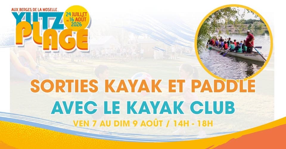 Yutz Plage - Kayak and paddle outing
