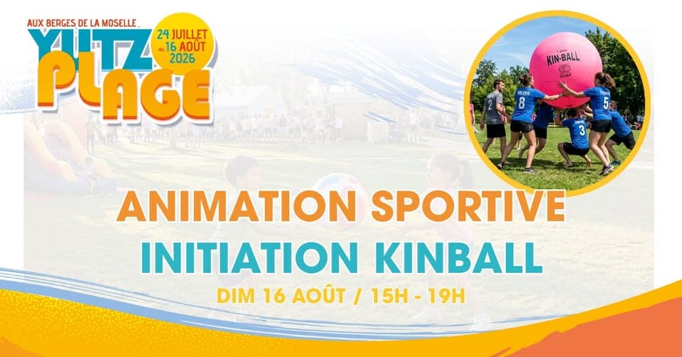Yutz Plage - Sports activity: kinball initiation