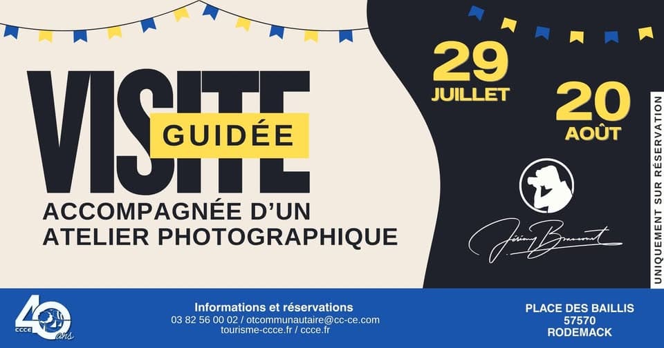 Visite guidée et atelier photographique