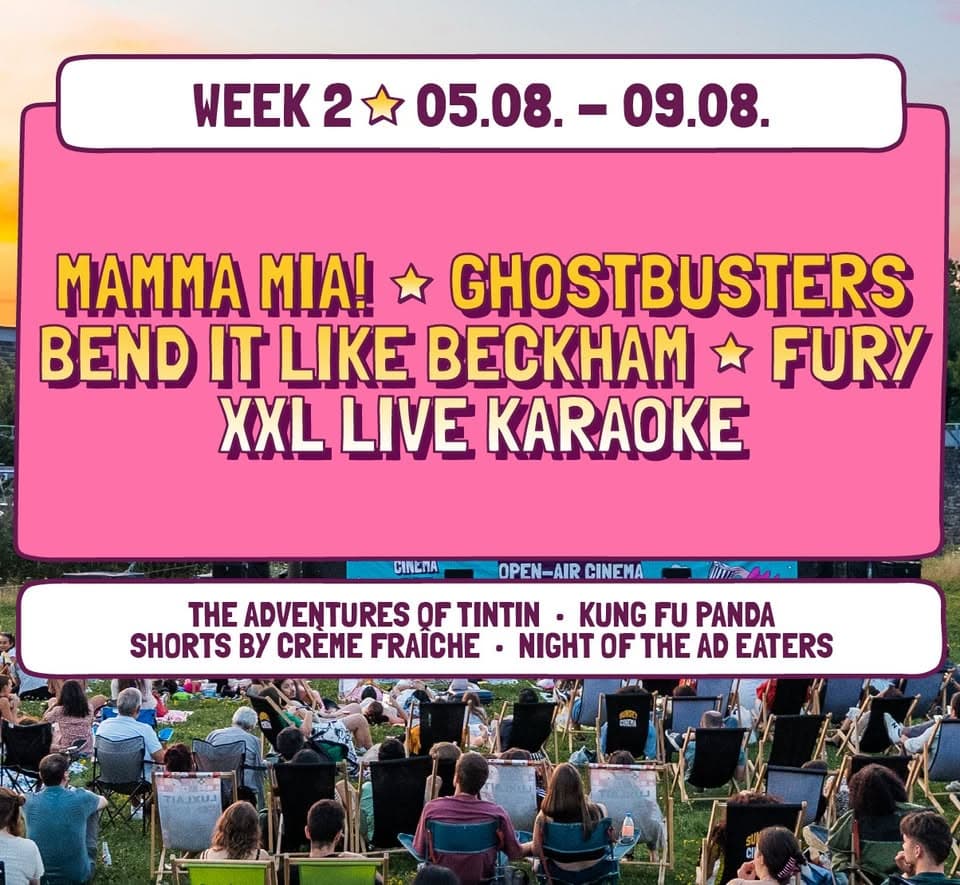 Sunset Cinema Lux-City 2026 – Week 2 (05.08 - 09.08)