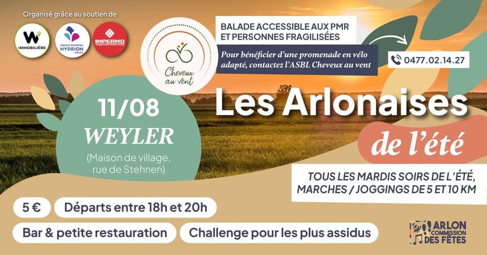Les Arlonaises de l'été 2026 - 11 août - Weyler