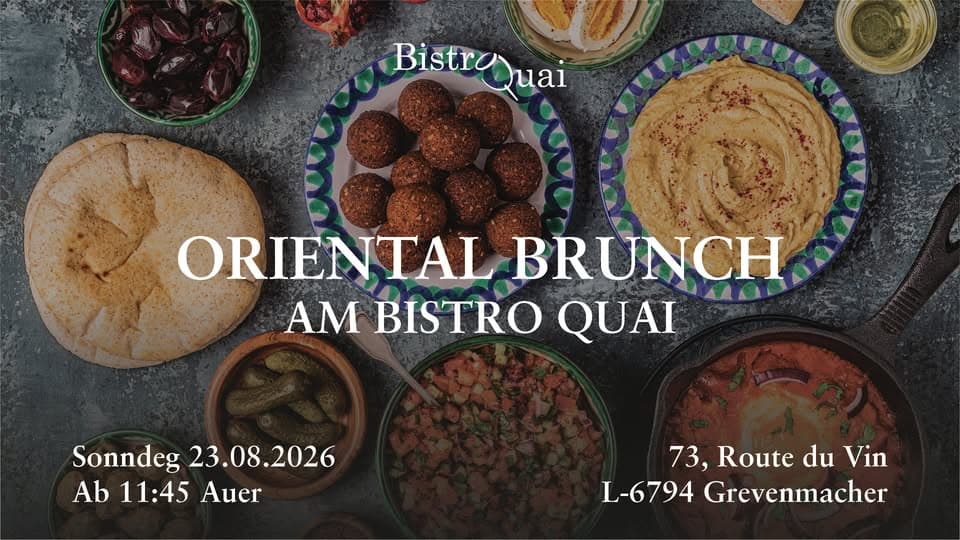 oriental brunch at Bistro Quai