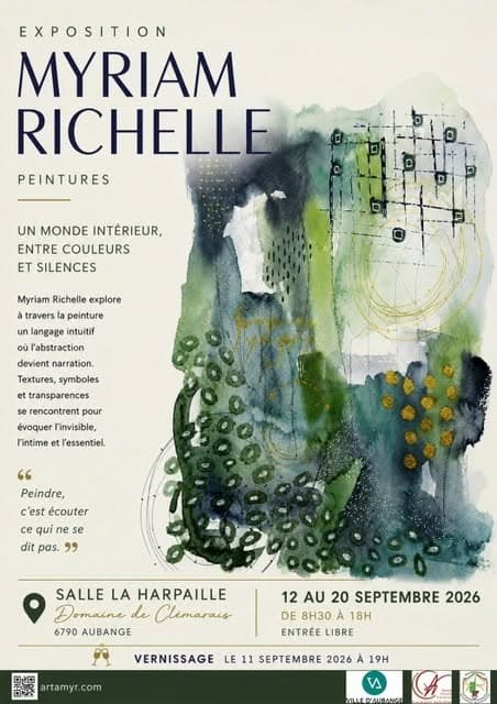Opening - Painting Exhibition "Un monde intérieur, entre couleurs et silences."