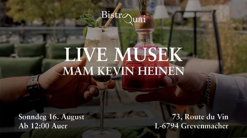 Musique live avec Kevin Heinen