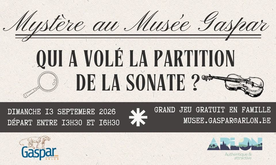 Musical mystery at Musée Gaspar: who stole the sonata score?