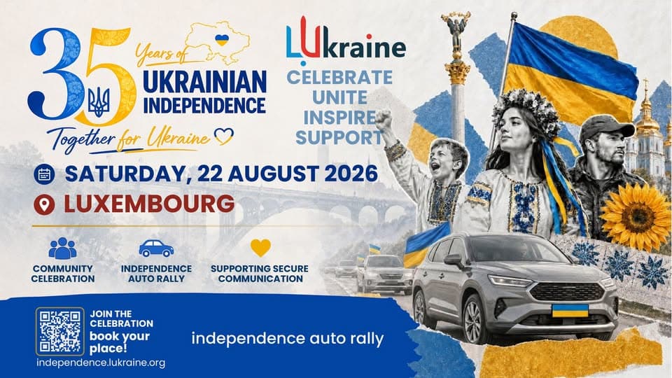 Le 35e anniversaire de l’indépendance de l’Ukraine !