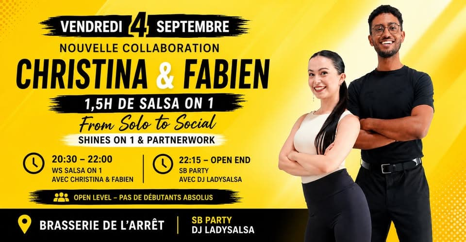 Flo & Edwige, Alice Desnos et DJ Ladysalsa : bootcamp de bachata