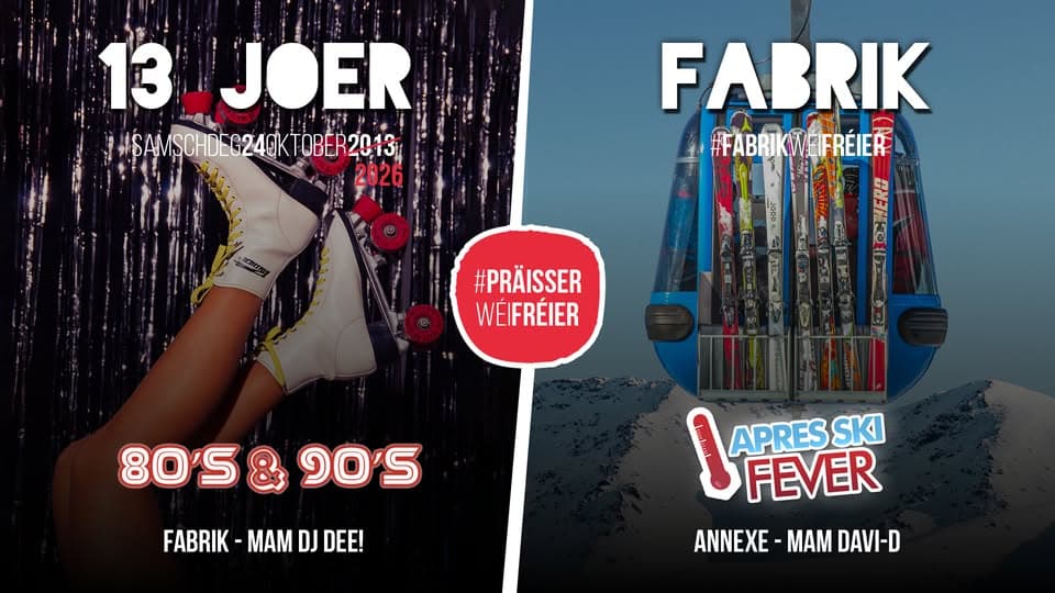 Fabrik wéi fréier – 13 Joer Fabrik