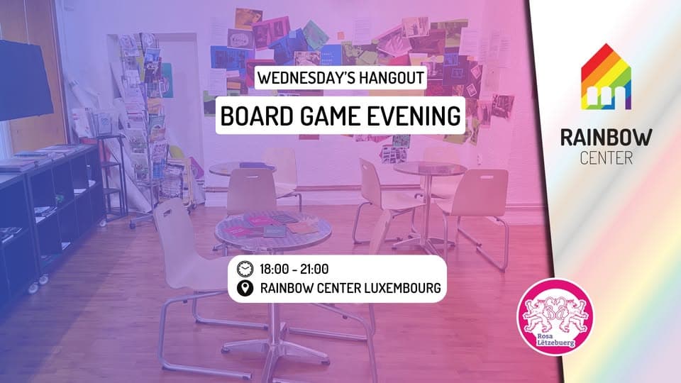 Wednesday’s Hangout: Board Game Evening