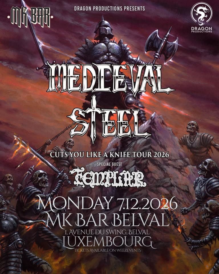 Medieval Steel & Templar au MK Bar Belval