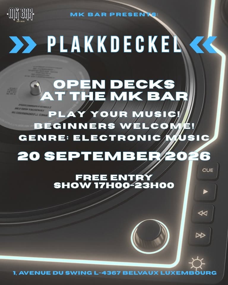 Plakkdeckel – Open Decks