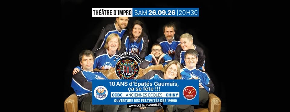 Impro Theatre - 10 Years of Épatés Gaumais, Let’s Celebrate!