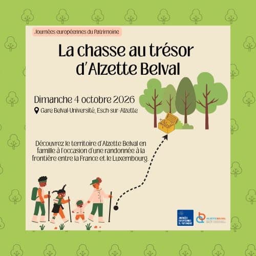 Alzette Belval Treasure Hunt