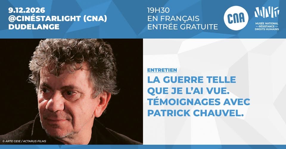 Talk: The War as I Saw It — Testimonies with Patrick Chauvel
